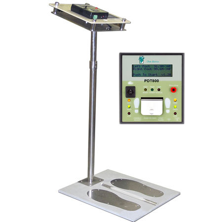 TRANSFORMING TECHNOLOGIES Digital Display ESD Tester & Foot Plate, Stand, Free Standing PDT800K